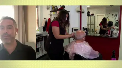 La crisis de un peluquero. La crisis de un peluquero.