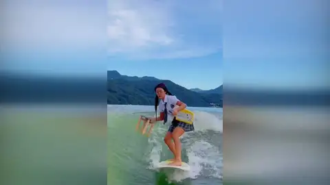 Las espectaculares escenas cotidianas de Seul Ki sobre su tabla de wakesurf Las espectaculares escenas cotidianas de Seul Ki sobre su tabla de wakesurf