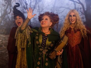 Las hermanas Sanderson en 'El retorno de las brujas 2'