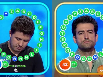 ¡Qué intriga! Rafa desafía a Orestes en ‘El Rosco’: ¿igualará sus 23 aciertos? ¡Qué intriga! Rafa desafía a Orestes en ‘El Rosco’: ¿igualará sus 23 aciertos?