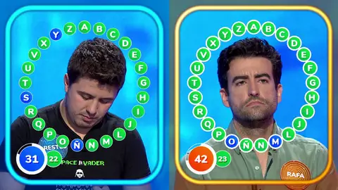 ¡Qué intriga! Rafa desafía a Orestes en ‘El Rosco’: ¿igualará sus 23 aciertos? ¡Qué intriga! Rafa desafía a Orestes en ‘El Rosco’: ¿igualará sus 23 aciertos?