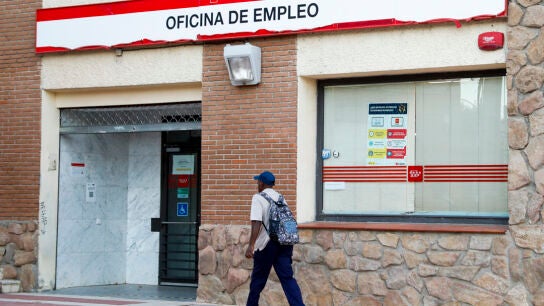 Imagen de archivo de una oficina de empleo