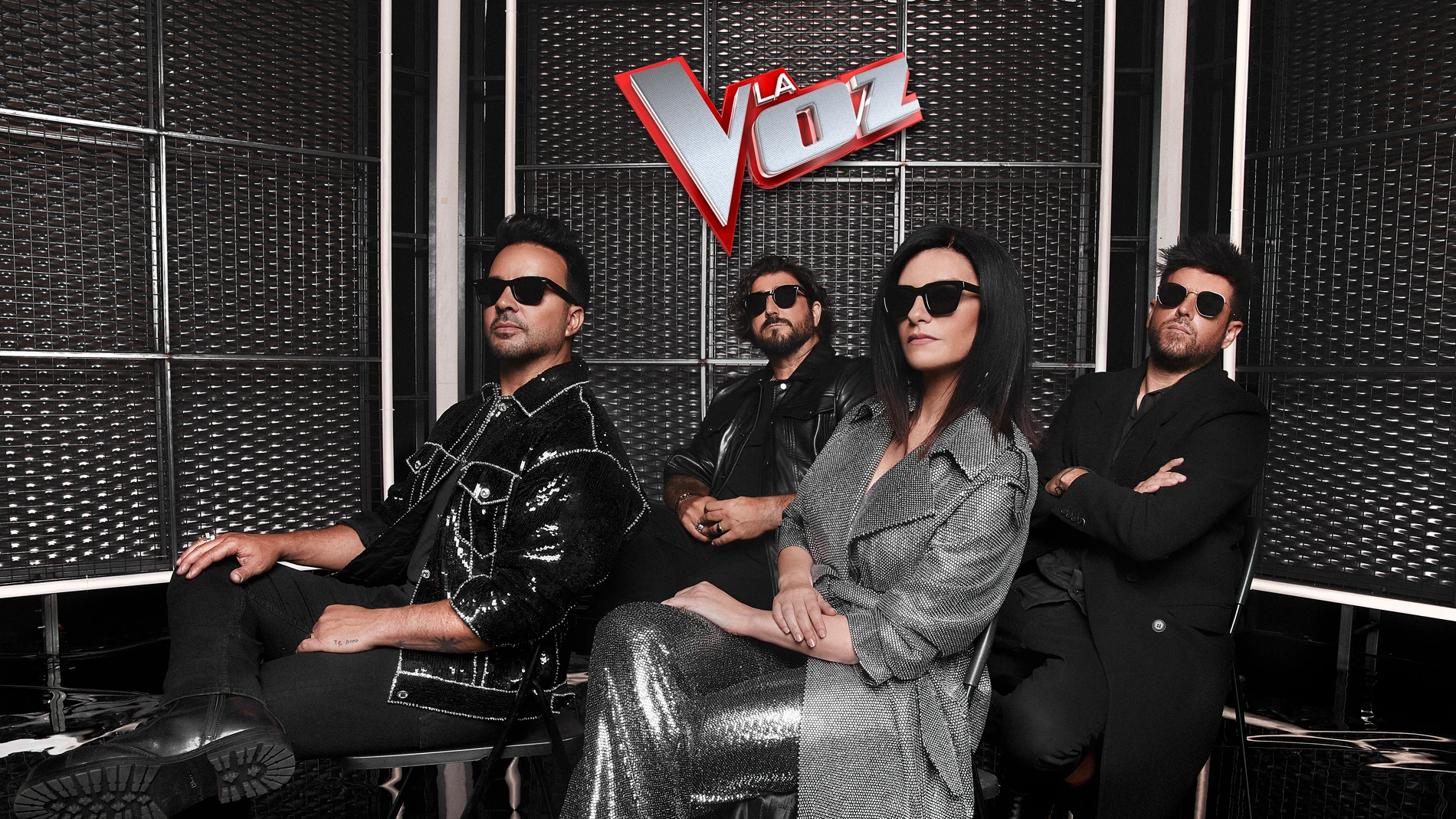 Laura Pausini, Luis Fonsi, Pablo López y Antonio Orozco, coaches de la nueva edición de 'La Voz'