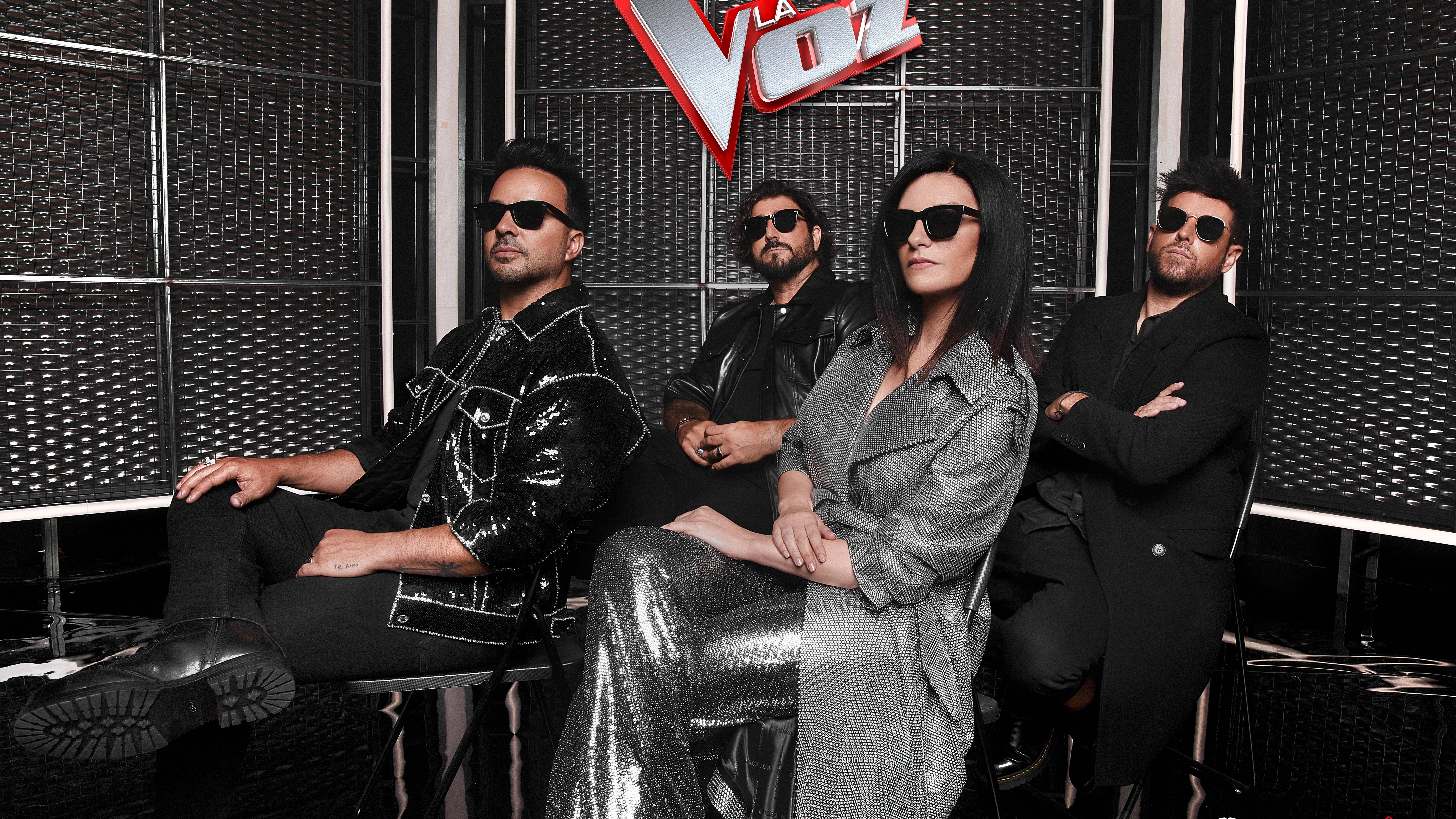 Laura Pausini, Luis Fonsi, Pablo López y Antonio Orozco, coaches de la nueva edición de 'La Voz'