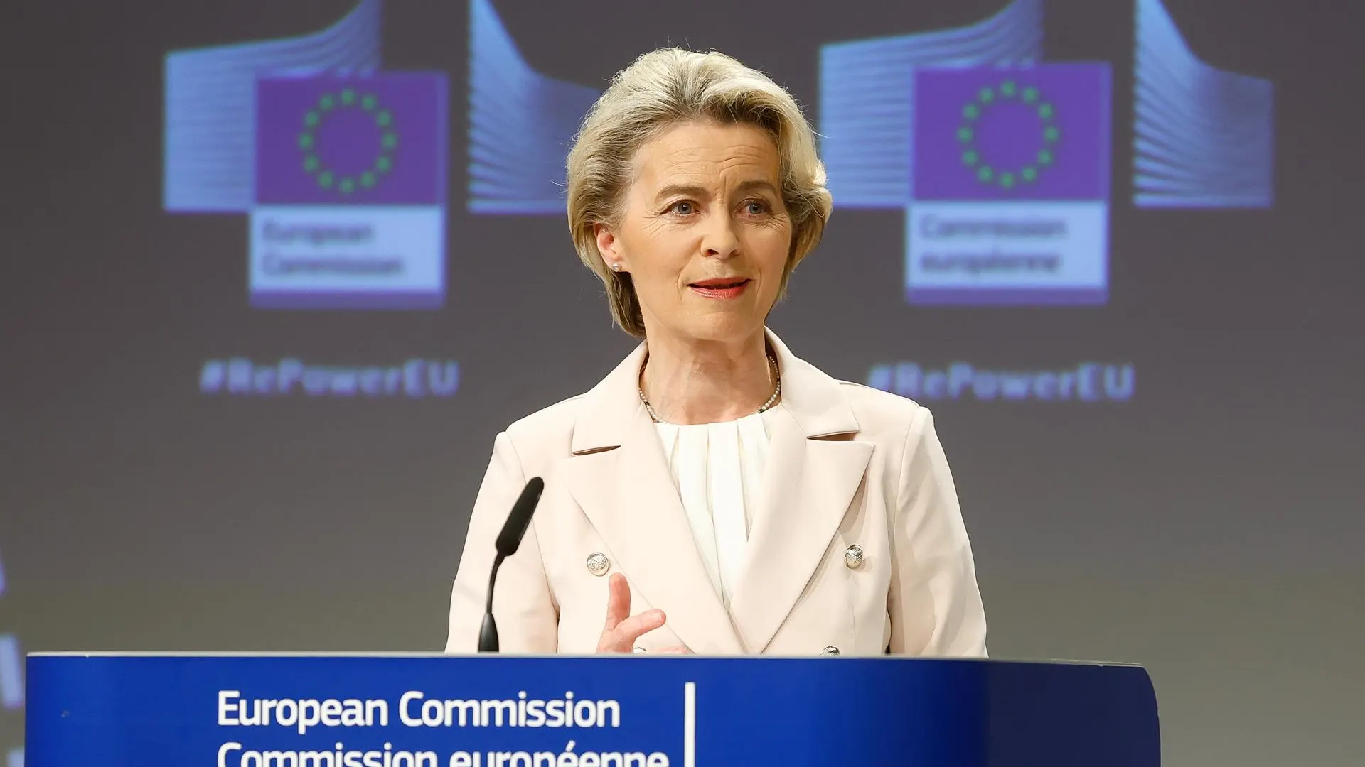 Ursula von der Leyen, presidenta de la Comisión Europea Ursula von der Leyen, presidenta de la Comisión Europea