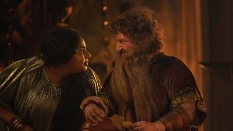 El príncipe Durin IV y la princesa Disa en 'Los Anillos de Poder'