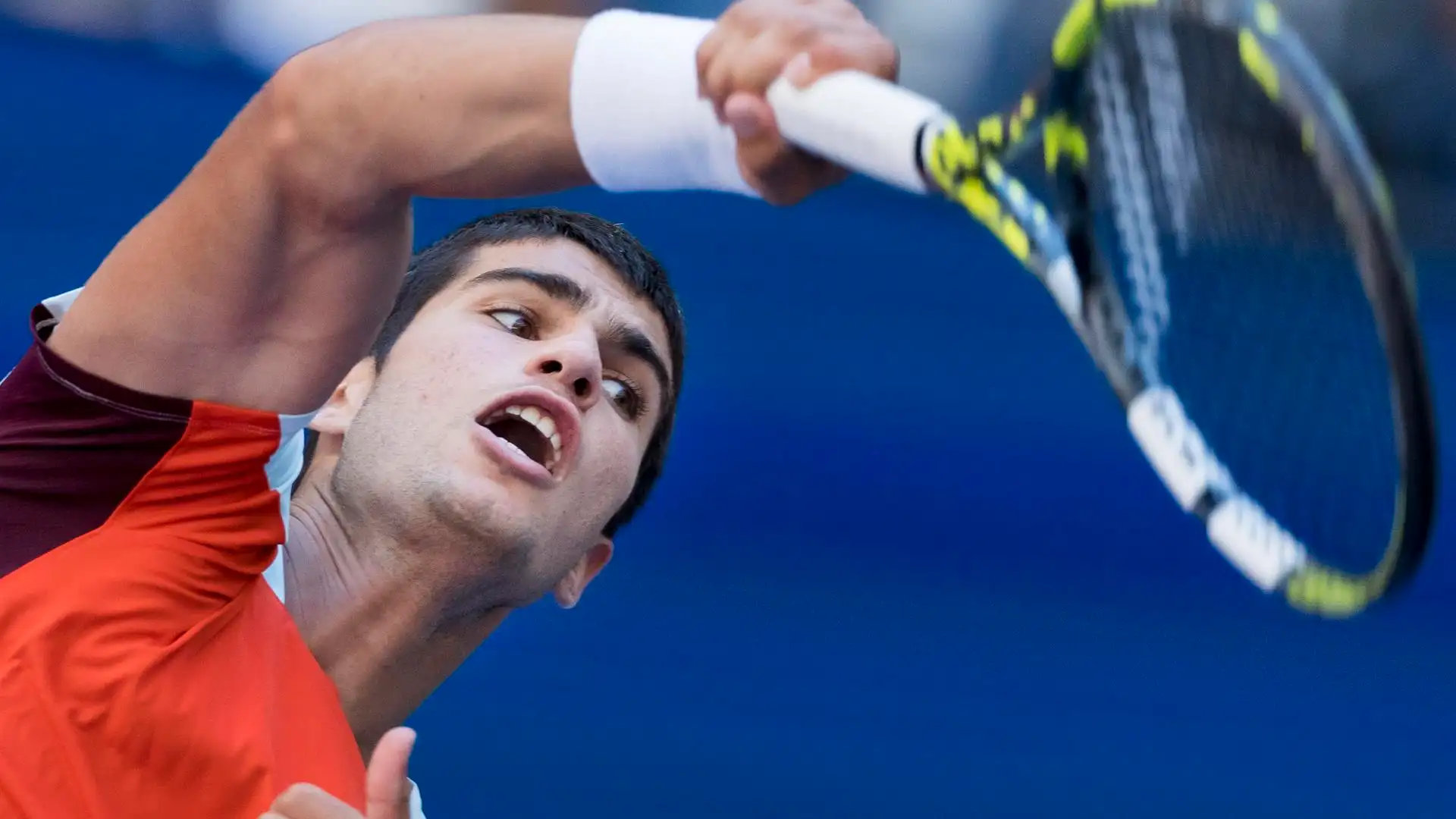 Carlos Alcaraz, en el US Open