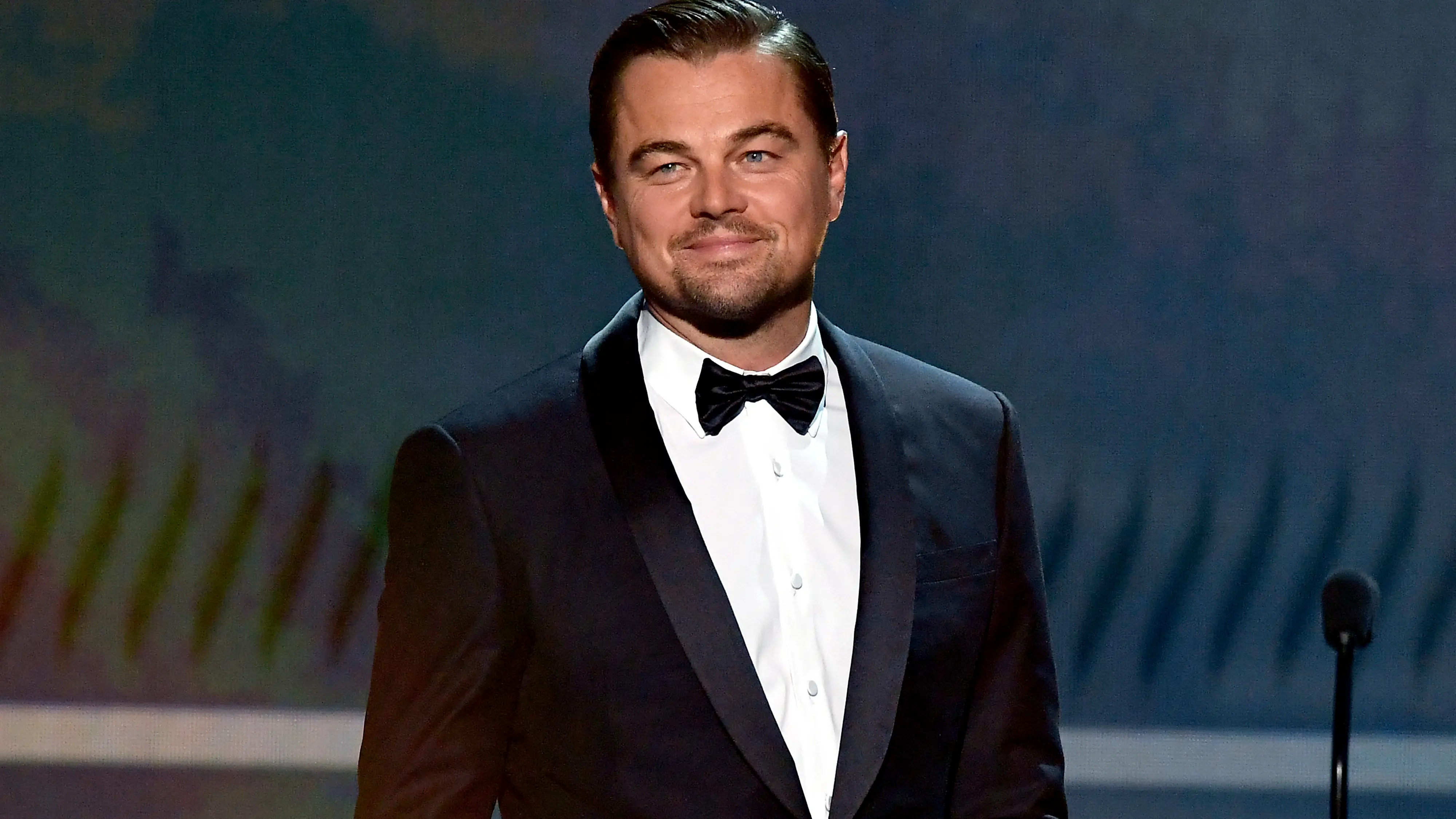 Leonardo DiCaprio durante una gala Leonardo DiCaprio durante una gala