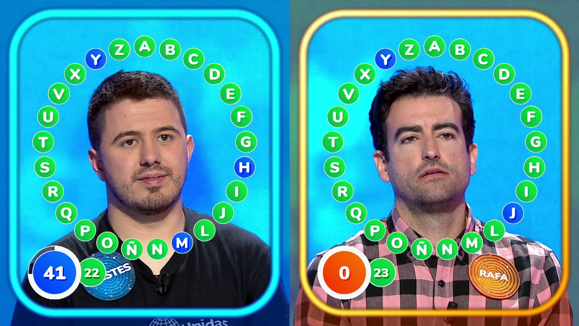 Orestes se la juega en ‘El Rosco’ tras el nuevo 23 de Rafa: ¿se salvará de la ‘Silla Azul’?