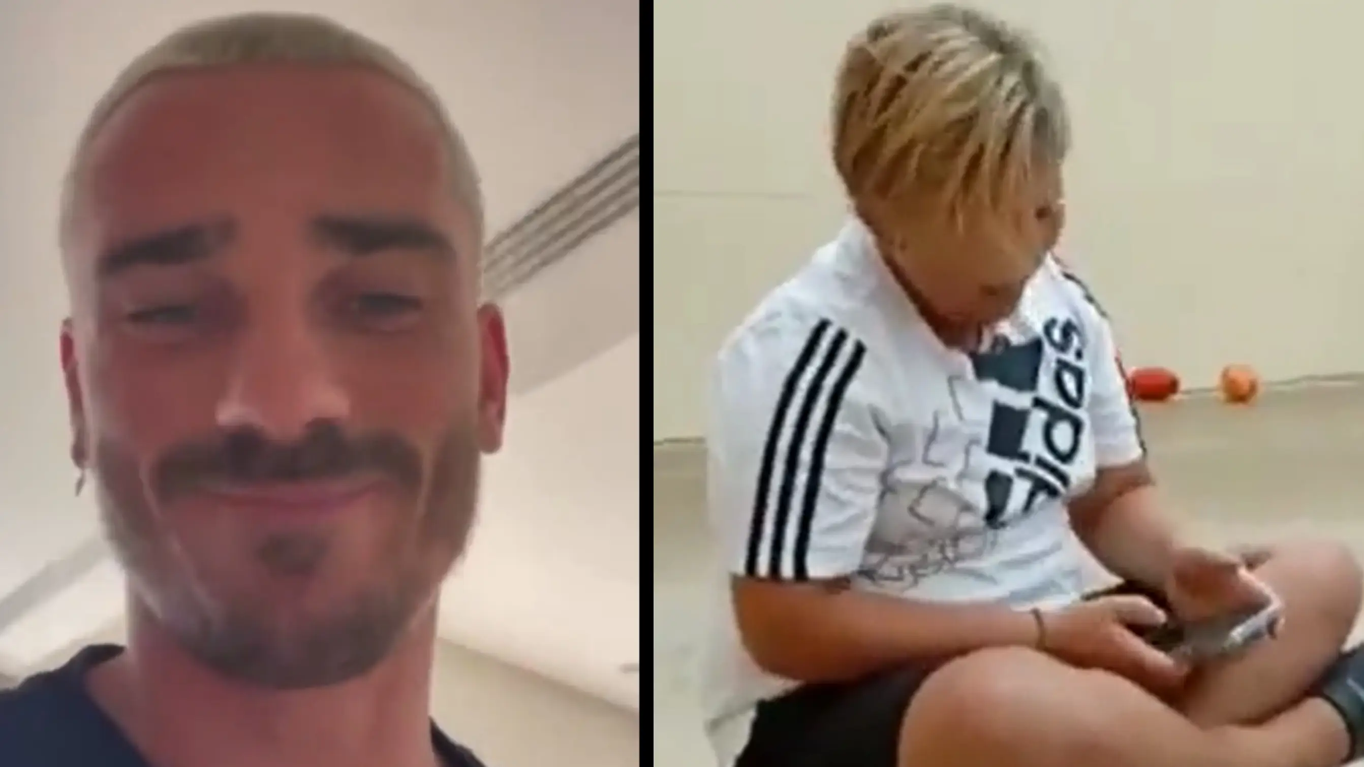 La felicitación de cumpleaños de Griezmann a Izan, el niño de 11 años víctima de bullying La felicitación de cumpleaños de Griezmann a Izan, el niño de 11 años víctima de bullying