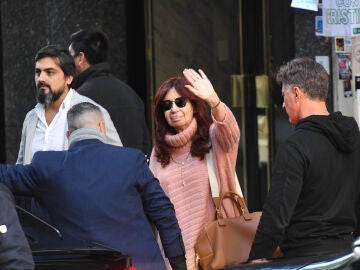  La vicepresidenta de Argentina, Cristina Fernández de Kirchner