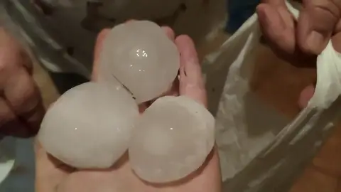 Bolas de granizo Bolas de granizo