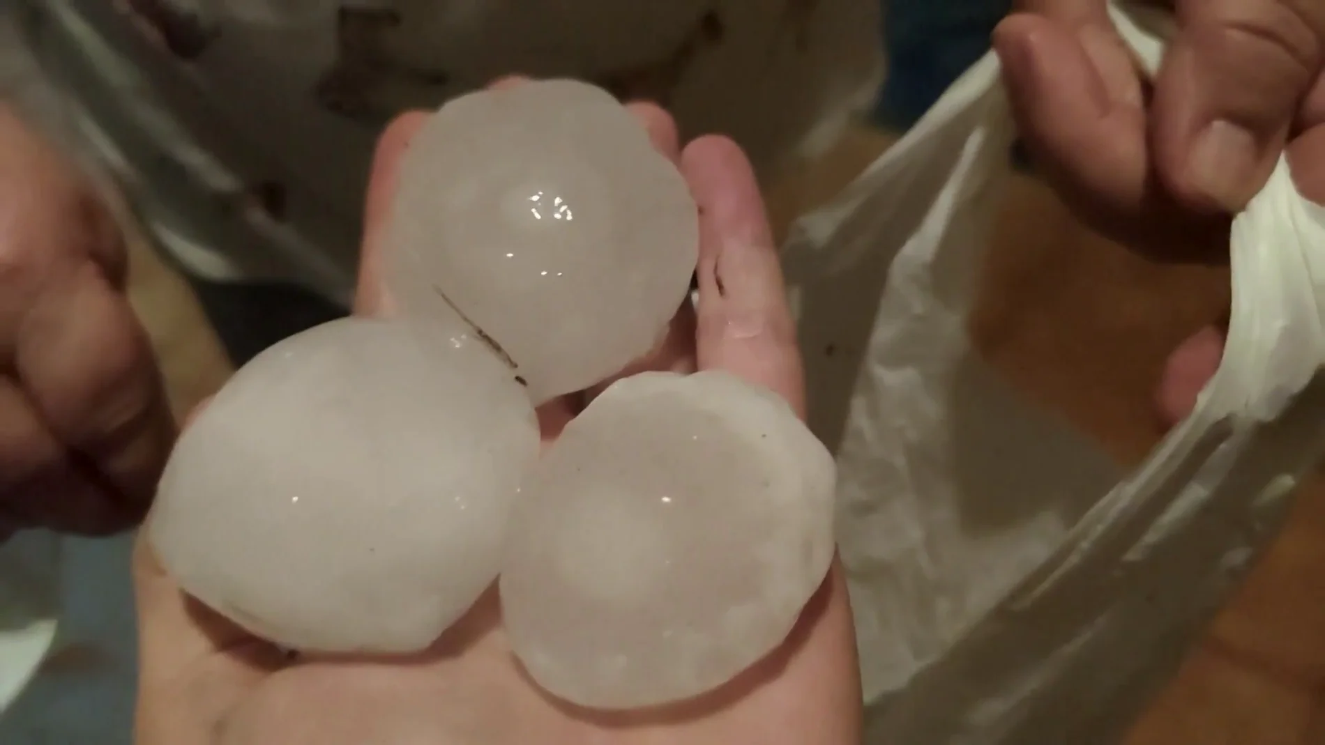 Bolas de granizo Bolas de granizo