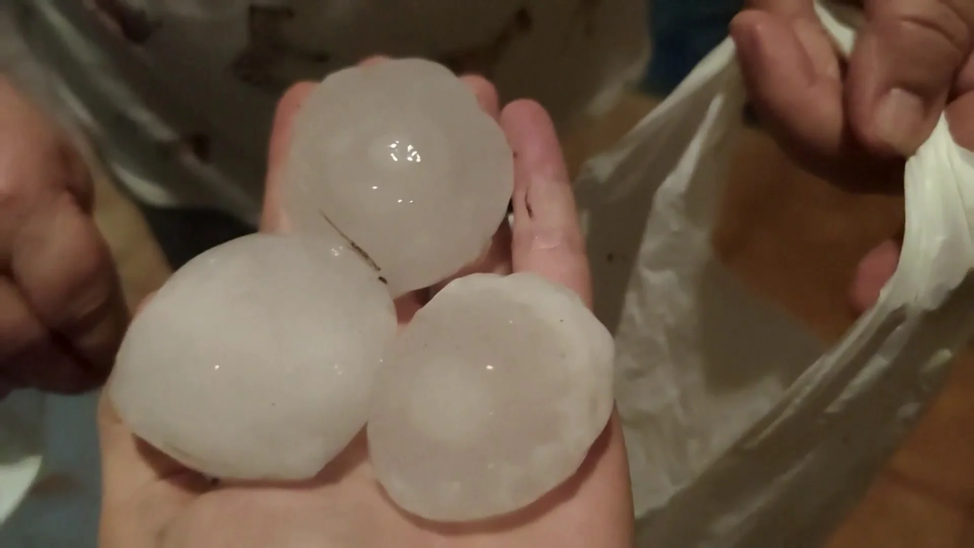 Bolas de granizo Bolas de granizo