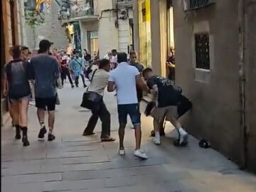 Robo con violencia en el Raval (Barcelona)
