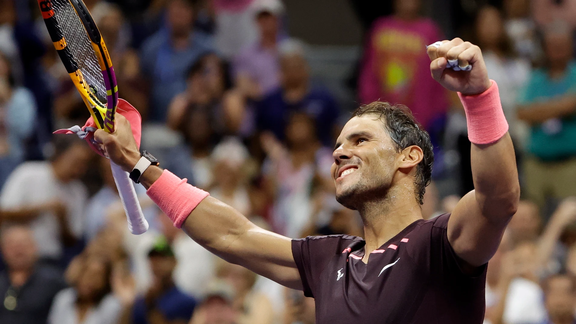 Nadal vapulea a un desganado Gasquet y se mete en octavos de final del US Open