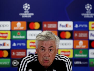 Carlo Ancelotti, en rueda de prensa