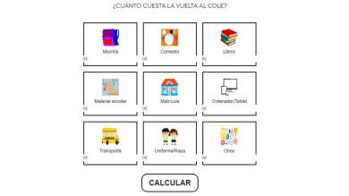 Llega la vuelta al cole más cara de la historia: calcula cuánto pagarás 