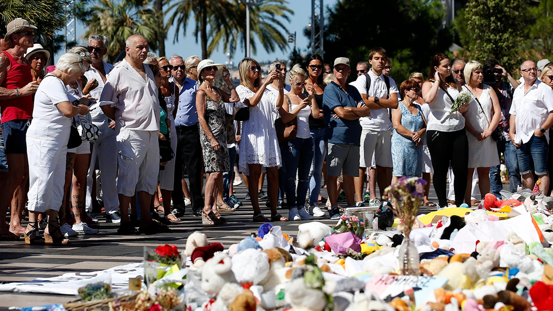 Homenajes por el atentado en Niza en 2016