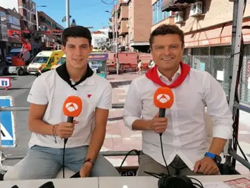 El diestro Diego García en los encierros de San Sebastián de los Reyes El diestro Diego García en los encierros de San Sebastián de los Reyes