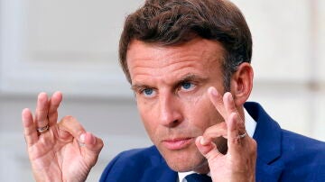 El presidente francés, Emmanuel Macron