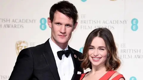 Emilia Clarke y Matt Smith Emilia Clarke y Matt Smith