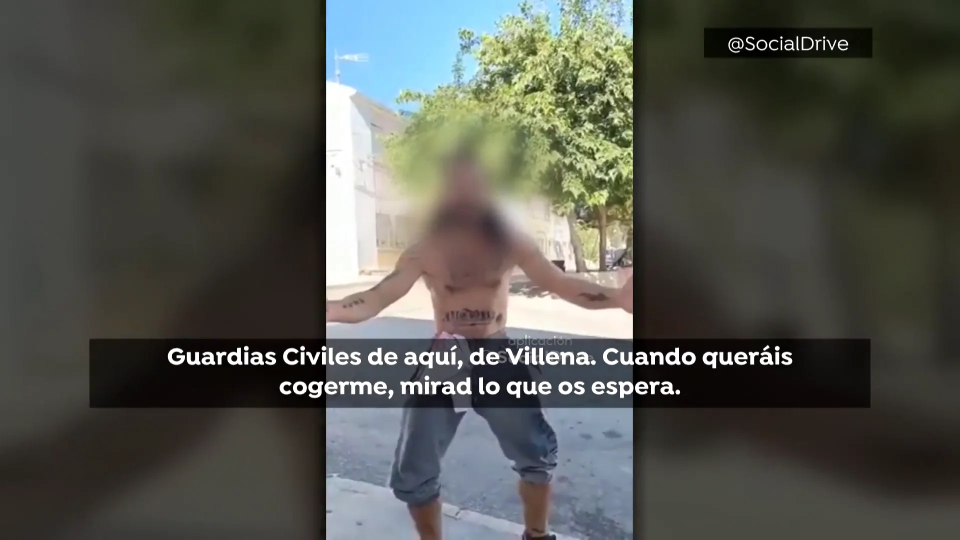 Un hombre amenaza a la Guardia Civil de Villena en un vídeo Un hombre amenaza a la Guardia Civil de Villena en un vídeo