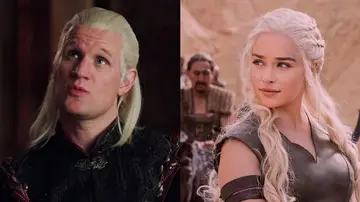Daemon y Daenerys Targaryen