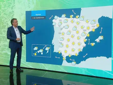 Jornada de lluvias abundantes en A Coruña y Pontevedra que pueden extenderse al interior de Cataluña