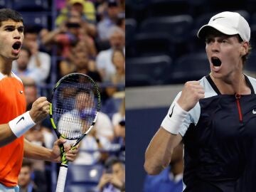 Carlos Alcaraz - Jannik Sinner: partido de cuartos de final del US Open