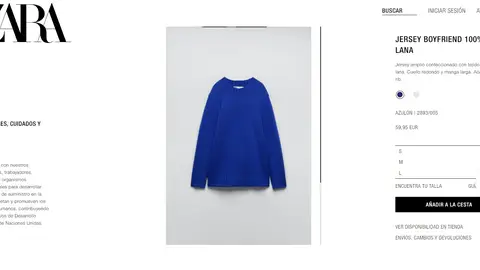 Jersey azul klein Jersey azul klein