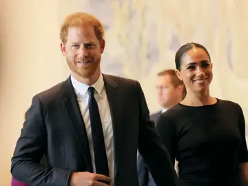 Meghan Markle y el príncipe Harry