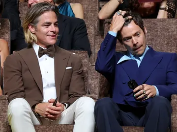 Chris Pine y Harry Styles en la premiere de 'Don't Worry Darling' Chris Pine y Harry Styles en la premiere de 'Don't Worry Darling'
