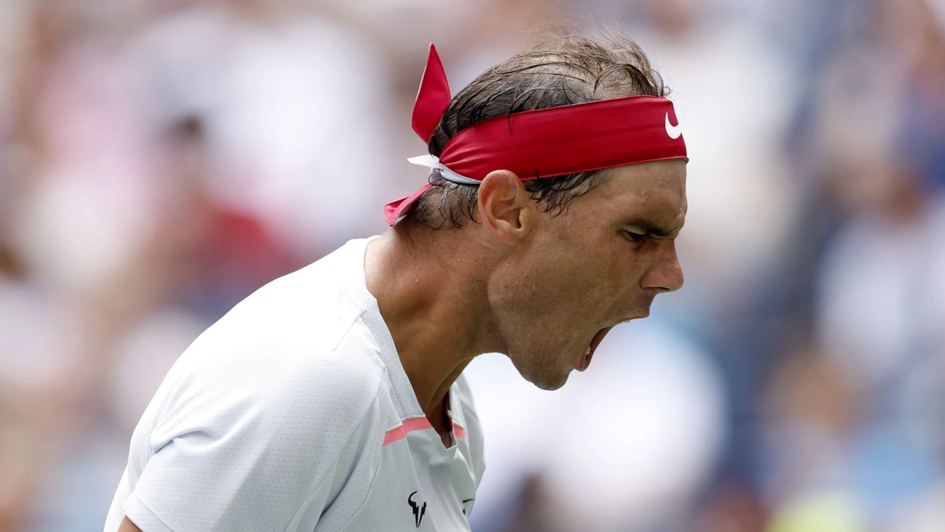 Rafa Nadal en el partido de octavos de final del US Open contra s Tiafoe