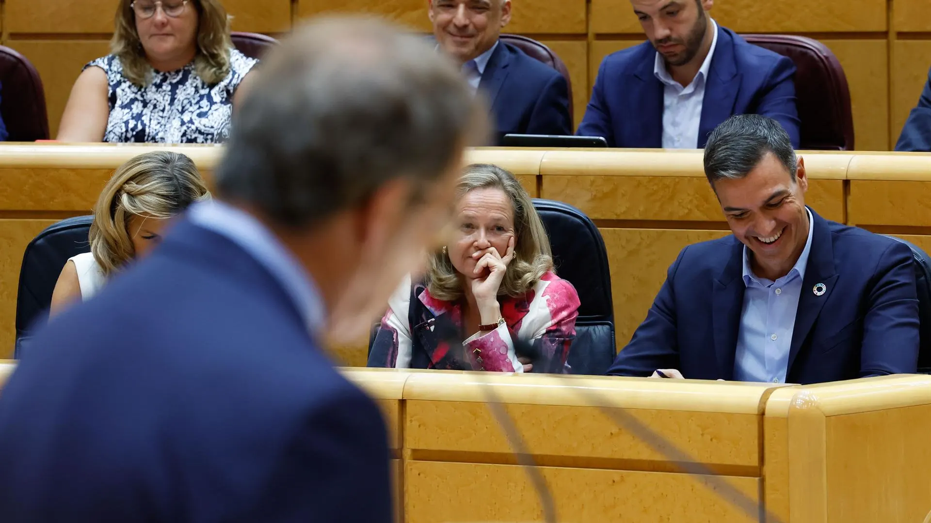 Pedro S&aacute;nchez reacciona a Feij&oacute;o