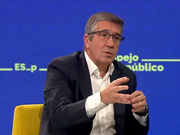 Patxi López en Espejo Público Patxi López en Espejo Público
