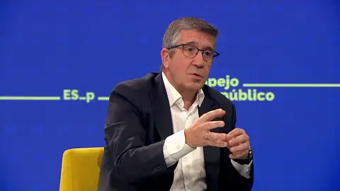 Patxi López en Espejo Público Patxi López en Espejo Público