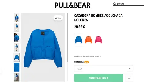 Bomber azul klein Bomber azul klein