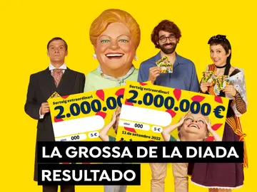 Resultado del sorteo de la Grossa de la Diada 2022 Resultado del sorteo de la Grossa de la Diada 2022