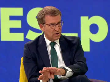 El presidente del PP, Alberto Núñez Feijóo, en 'Espejo Público' El presidente del PP, Alberto Núñez Feijóo, en 'Espejo Público'