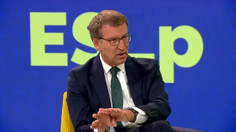 El presidente del PP, Alberto Núñez Feijóo, en 'Espejo Público' El presidente del PP, Alberto Núñez Feijóo, en 'Espejo Público'