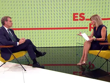 Núñez Feijóo en Espejo Público. Núñez Feijóo en Espejo Público.