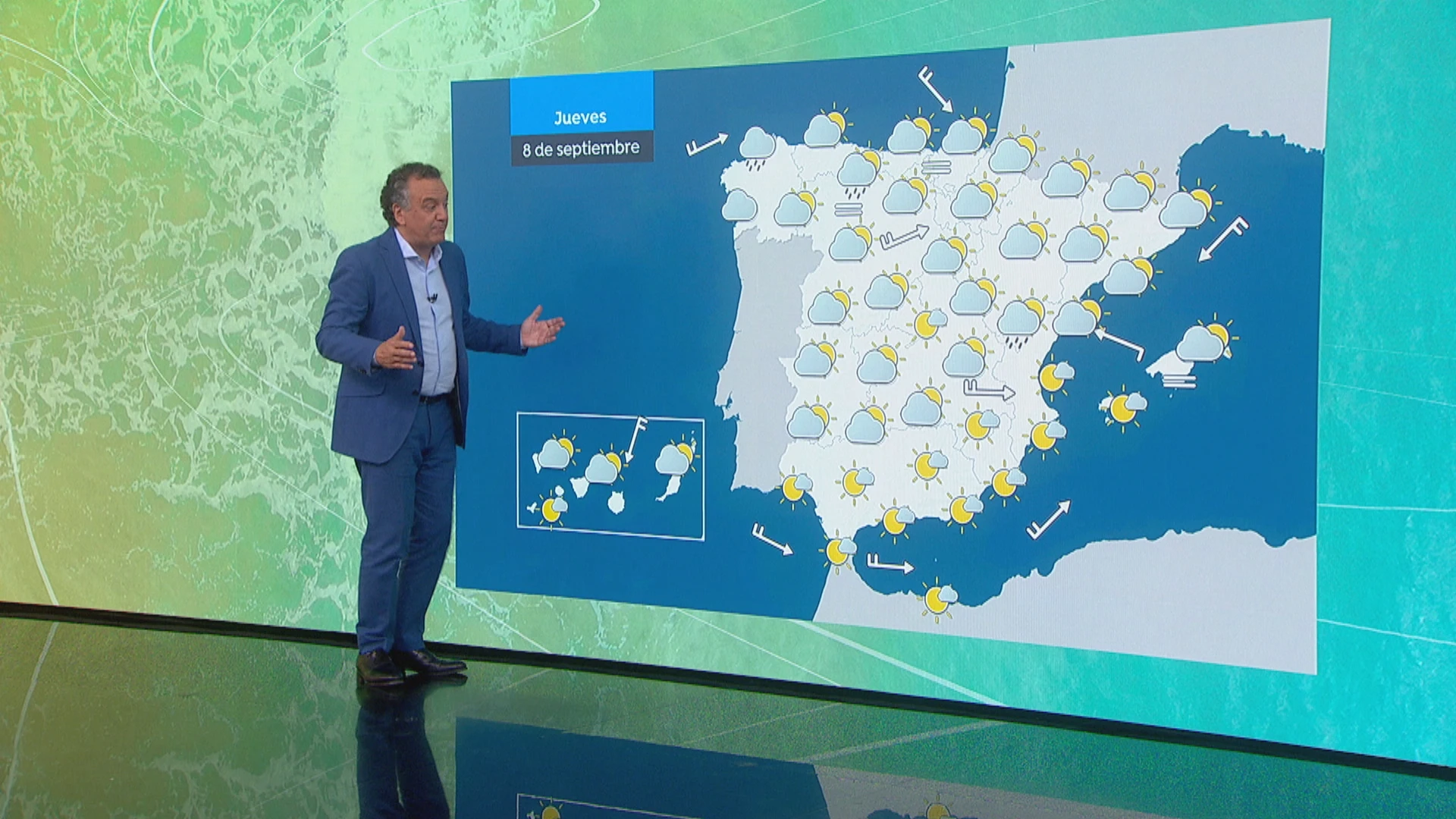 Bajan los term&oacute;metros en toda la Pen&iacute;nsula y las tormentas se concentran en Catalu&ntilde;a, Arag&oacute;n y Castell&oacute;n