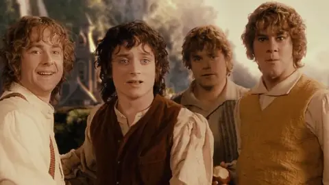 Los hobbits protagonistas de 'El Señor de los Anillos' Los hobbits protagonistas de 'El Señor de los Anillos'