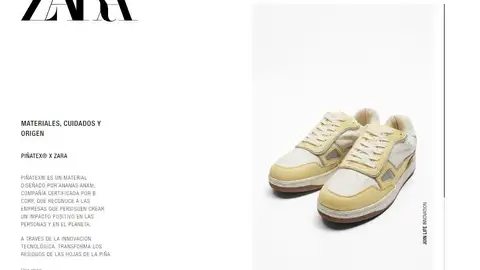 Deportivas hombre Piñatex Deportivas hombre Piñatex