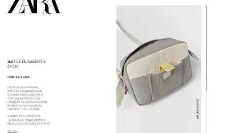 Bolso Zara Kids Piñatex Bolso Zara Kids Piñatex