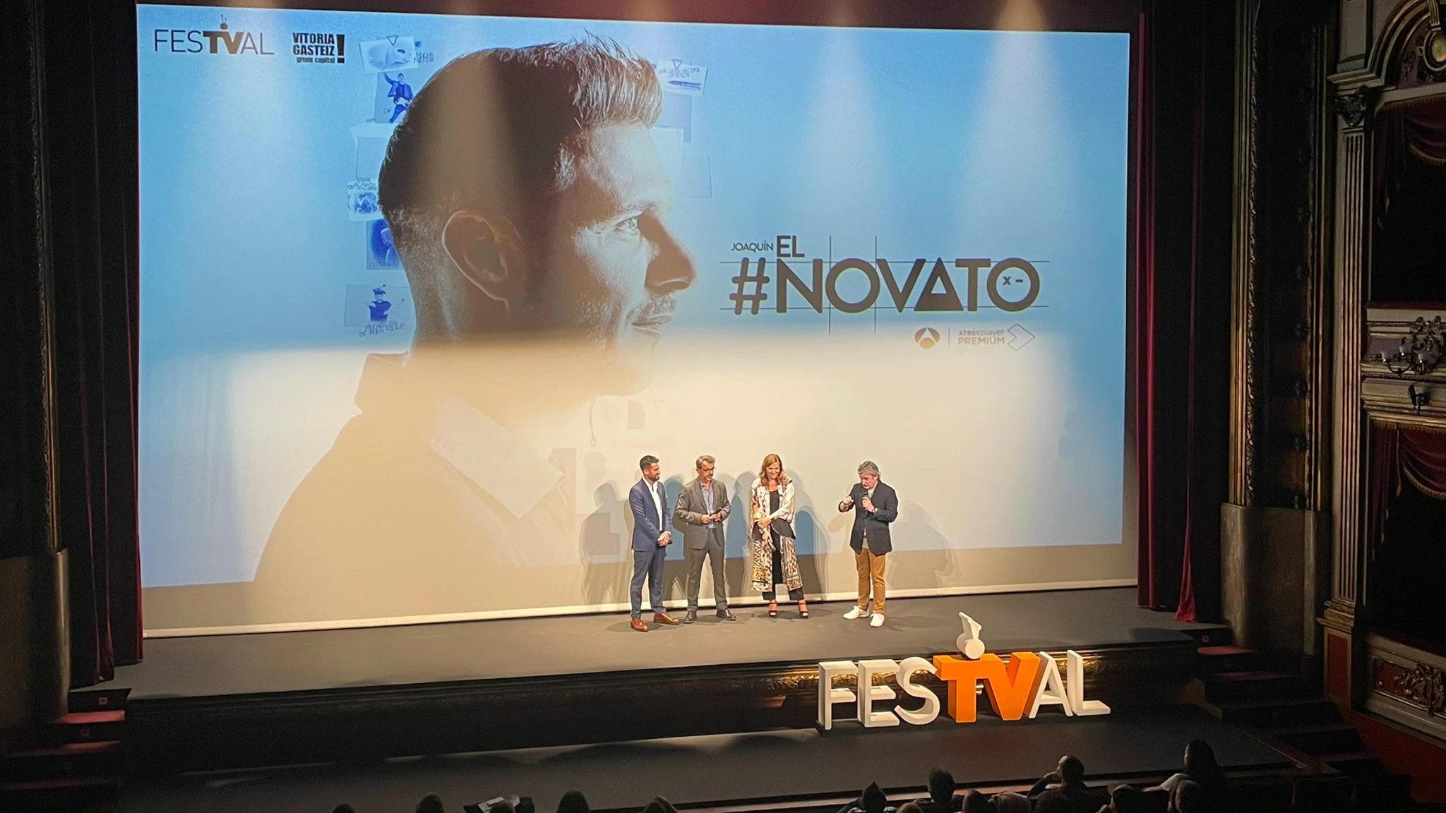 Estreno de 'Joaqu&iacute;n, el Novato' en el FesTVal de Vitoria