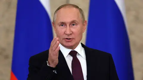 El presidente ruso, Vladímir Putin El presidente ruso, Vladímir Putin