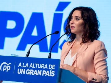 La presidenta de la Comunidad de Madrid, Isabel Díaz Ayuso