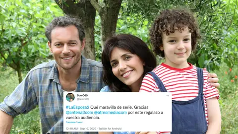 El estreno de 'La esposa', un éxito en redes sociales: "Un 'serión' en prime time" El estreno de 'La esposa', un éxito en redes sociales: "Un 'serión' en prime time"